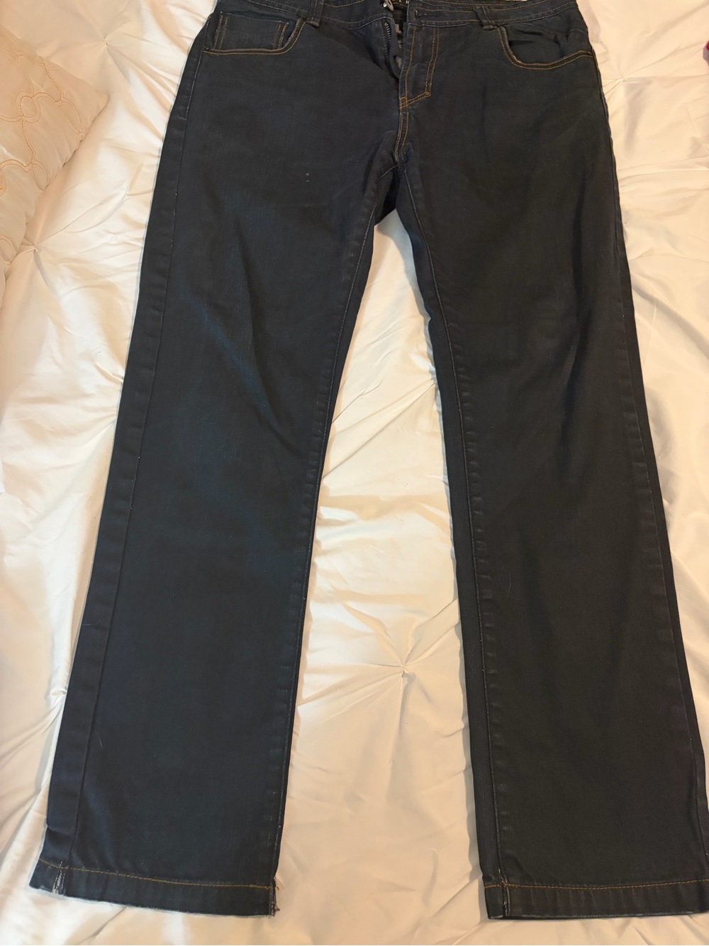 21men Relaxed Straight Jeans in Dark Charcoal